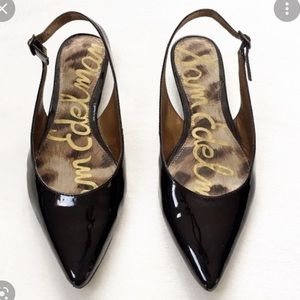 Sam Edelman flat pointed toe sling back